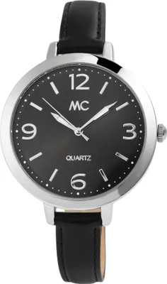 Produktbild von MC Damenuhr mit Echt Lederband