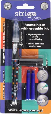 Zdjęcie produktu dla Pióro wymazywalne ze stalówką Szachownica STRIGO