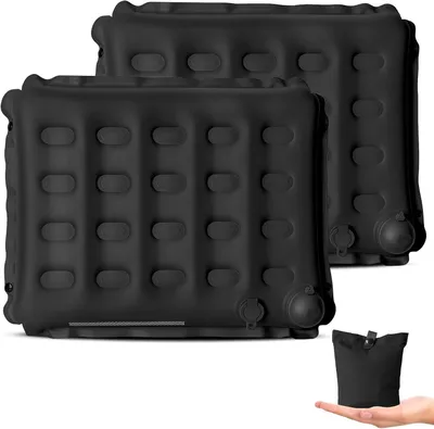 Produktbild von 2 Stück Aufblasbares Sitzkissen Outdoor Flugzeug Camping