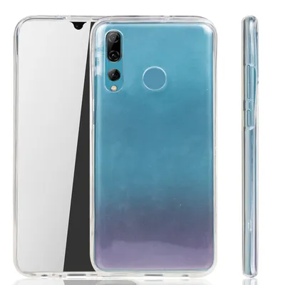 Image de Coque de protection 360° pour Huawei P smart Plus 2019, étui de téléphone en TPU transparent