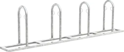 Produktbild von Fahrrad Anlehnbügel Track 34 | 4 Bügel 8 Fahrräder | B3400mm