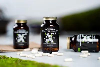 Produktbild von BrainMax Hydrolyzed GrassFed Collagen, 600 mg, 100 Kapseln