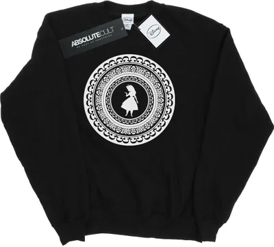 Produktbild von Disney - "Alice in Wonderland" Sweatshirt für Damen BI2639 (S) (Schwarz)