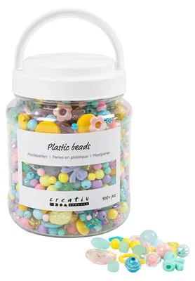 Immagine prodotto di Perline di plastica, circa 480 g