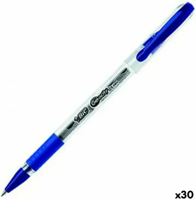 Image de BIC CEL1010265 Stylo gel extensible Fin bleu 30 pcs(s)