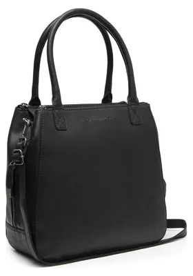 Produktbild von The Chesterfield Brand Leder Handtasche Umhängetasche Solvin Leather Shoulderbag Black schwarz