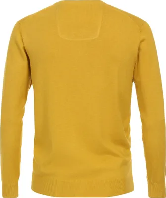 Produktbild von Casamoda - Herren Pullover mit V-Ausschnitt in verschiedenen Farben (004430), Größe:XL, Farbe:Gelb (532)