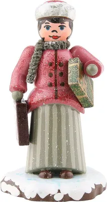 Produktbild von Winterkinder Weihnachtseinkäufe (7,5cm) von Hubrig Volkskunst