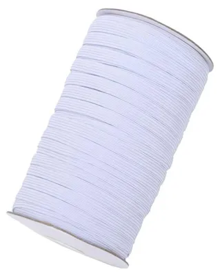 Produktbild von Elastikband, 90 Meter - Elastisches Band, 1 cm breit - Zum Nähen - DIY - Accessoires für Kleidung - Perfektes Geschenk für Kreative - Jersey-Elastik