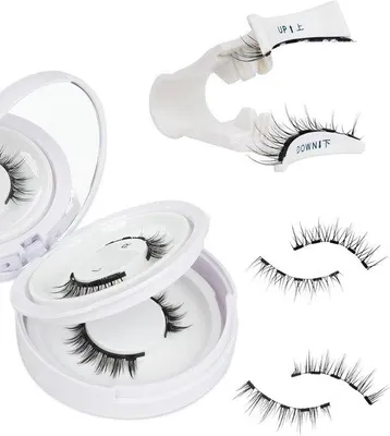 Produktbild von Famanu Magnetisches Wimpernset mit 5 Magneten - Natürlicher Look ohne Kleber - 2 Paar wiederverwendbare Wimpern