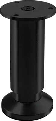 Produktbild von Möbelfuß Alpha 120 mm schwarz eloxiert