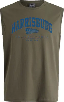 Produktbild von Übergrößen Tanktop Harrisburg Blau AHORN SPORTSWEAR Dusty Olive 7XL