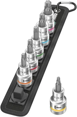 Produktbild von Wera Belt C 3 TORX HF Zyklop Bitnuss-Satz TORX mit Haltefunkt