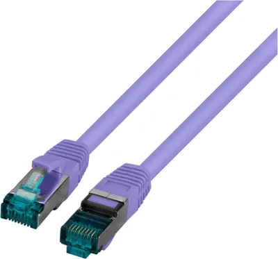 Image de EFB RJ45 Patchkabel S/FTP, Cat.6A, LSZH, 1.5m, violett