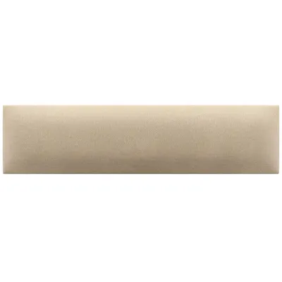 Obrázok produktu pre VILO čalúnený panel obdĺžnikový 30x60 cm – béžový, čalúnený vankúš na stenu, akustický panel, čelo postele, zamatový vzhľad, mäkký (1 kus)