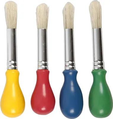 Image de Pinceau pour ballons, D : 13 mm, 4sort.