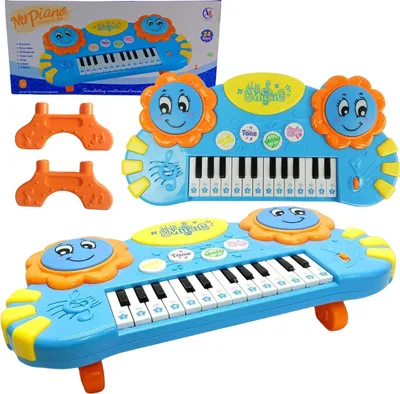 Zdjęcie produktu dla Elektroniczne Organy Pianino Zestaw Instrument Muzyczny Melodie Kwiatki