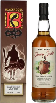 Image de Blackadder SHERRY SNAKE Single Malt Scotch Whisky 57,3% Vol. 0,7l en boîte cadeau