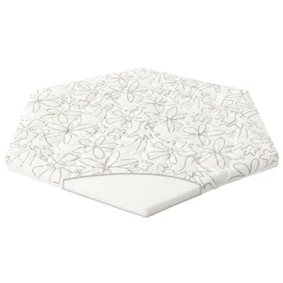 Produktbild von Träumeland T070311 Laufgittermatratze Basic 6-eckig, 112 x 97cm