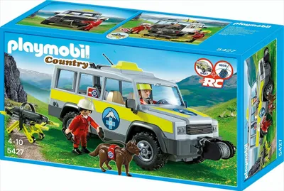 Produktbild von PLAYMOBIL 5427 Einsatzfahrzeug der Bergrettung