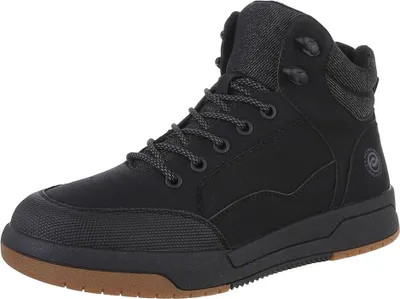 Produktbild von Ital-Design Herren Boots Leicht gefüttert Textiloptik, Lederoptik  88491782 Schwarz Gr.  42