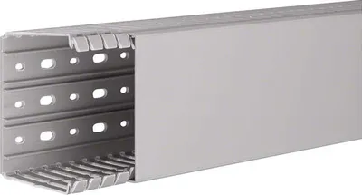 Produktbild von Hager Verdrahtungskanal PVC BA780100 BA7 80x100mm steingrau