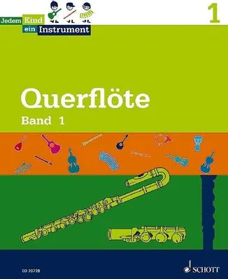 Produktbild von Jedem Kind ein Instrument. Querflöte Band 1