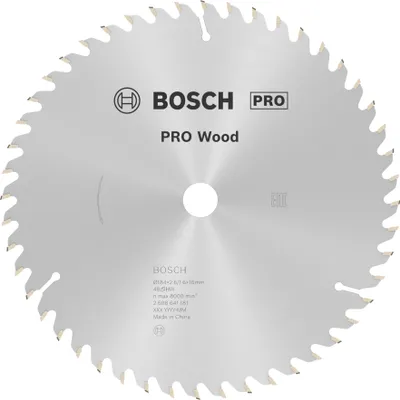 Produktbild von PRO Wood Kreissägeblatt, 184 x 2,6 x 16 mm, Z48