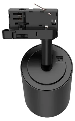 Produktbild von Braytron 3-Phasen LED Schienenstrahler 30W 3CCT 3000K-6000K Schwarz dreh- und schwenkbar