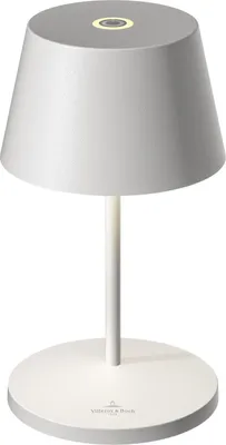 Produktbild von Villeroy & Boch Tischleuchte Seoul 2.0 weiß LED mit Akku & Ladestation