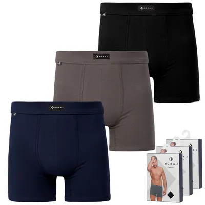 Produktbild von Boxershorts - Herrenunterwäsche Größe L - Unterwäsche Herren 3 Stück - Herrenboxer