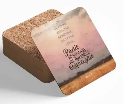 Obrázok produktu pre Korková podložka – Keď si ľahnem – Szaron