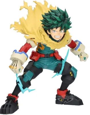 Produktbild von Banpresto My Hero Academia Die Amazing Heroes Plus Izuku Midoriya Figur 11 Cm Mehrfarbig  Mehrfarbig One Size