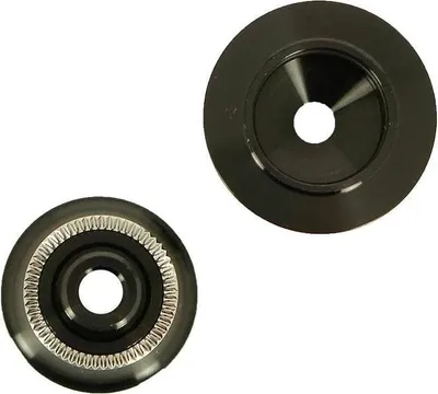 Produktbild von Zipp Rear Caps 177 Qr Adapter Schwarz  Schwarz One Size