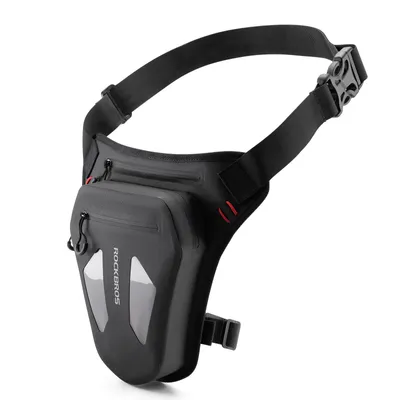 Produktbild von ROCKBROS Motorrad Beintasche Beinbeutel Hüfttasche Leg Bag mit Verstellbare Schultergurte für Radfahren Wandern Camping Reiten