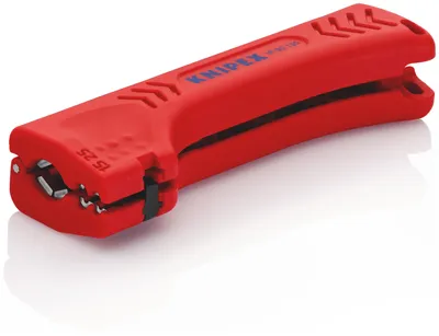 Produktbild von Knipex 16 90 130 SB Kabelentmanteler Geeignet für Rundkabel, Feuchtraumkabel 8 bis 13 mm 1.5 bis 2.5 mm²