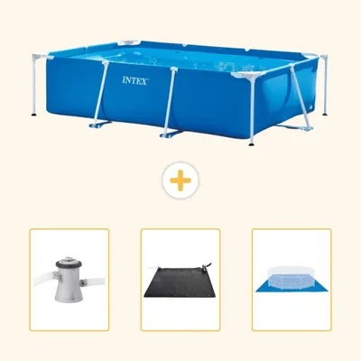 Produktbild von Rechteckiger Frame Pool - 260x160x65 cm - 4-teilig SCB79