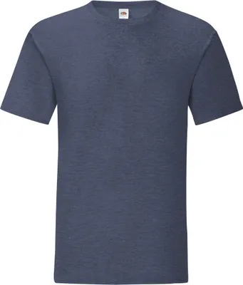 Produktbild von Fruit Of The Loom Herren T-Shirt Iconic PC3389 (XL) (Navy meliert)