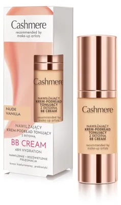 Produktbild von CASHMERE BB Feuchtigkeitsspendende getönte Creme-Foundation mit Ectoine Nude Vanilla 30 ml