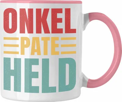 Produktbild von Trendation - Patenonkel Tasse Geschenk Lustiger Spruch Geschenkidee Paten-Onkel (Rosa)