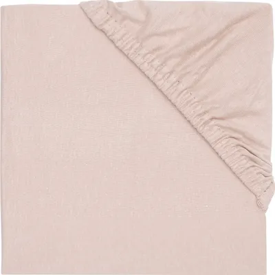 Produktbild von Jollein Jersey Spannbettlaken - 70 x 140 / 150 cm - Wildrosa | Spannbettlaken & Molton