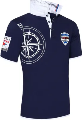Zdjęcie produktu dla Nebulus Poloshirt EGERSUND Herren, Koszula, Bluza, Polo, Q2067 - Herren, granatowy, L