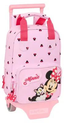 Zdjęcie produktu dla Torba szkolna z kółkami Minnie Mouse Naive Różowy 20 x 28 x 8 cm