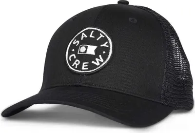Immagine prodotto di Salty Crew Watermark Retro Trucker Cap Nero Uomo, Donna Nero Taglia Unica