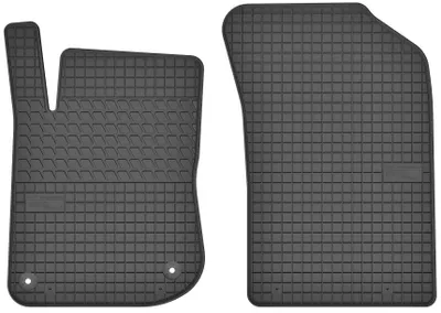 Zdjęcie produktu dla Dywaniki gumowe przednie do Peugeot 208 / 2008 od 2012 / od 2013 (hatchback/crossover) – 2 szt., czarne, dopasowane