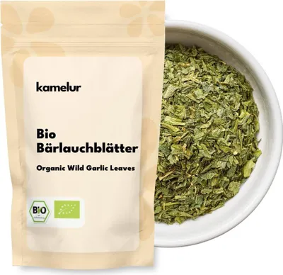 Image de Kamelur® Feuilles d'ail des ours bio séchées 500 g