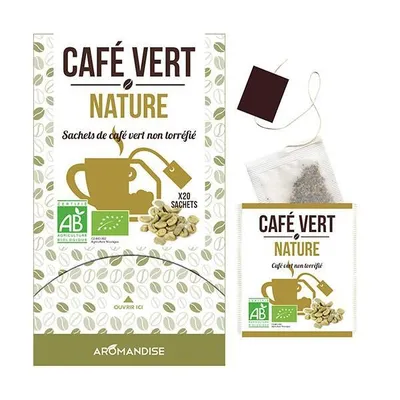 Zdjęcie produktu dla Naturalna zielona kawa - 18 torebek.