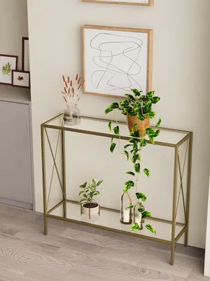 Obrázok produktu pre Skye Decor, elegantná komoda, zlatá farba, 80x85x30 cm, 100% melamín, moderný štýl