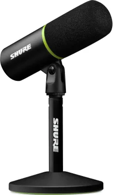 Produktbild von Shure MV6 USB Gaming Mikrofon, USB-C, Dynamisches Mikrofon, Streaming, Digital, für PC Gamer & Streamer