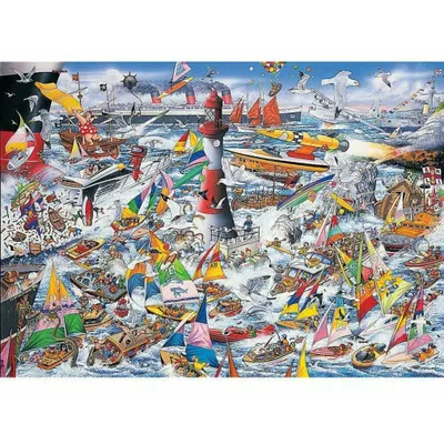 Immagine prodotto di GIBSONS Puzzle I love ships 1000 pezzi